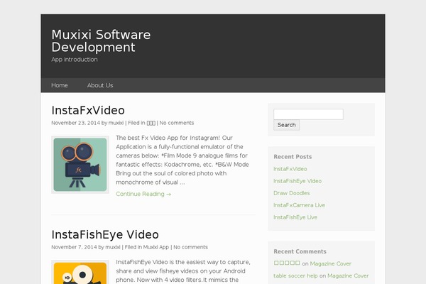 muxixihe.com site used WP Castle