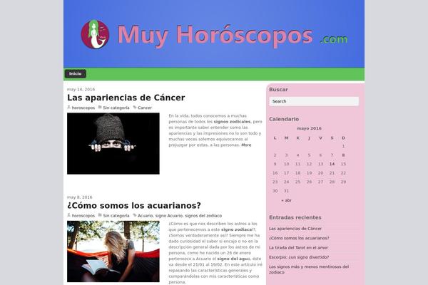 Basic theme site design template sample