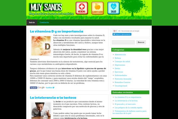 Site using Facebook, Google+ & Twitter Share plugin