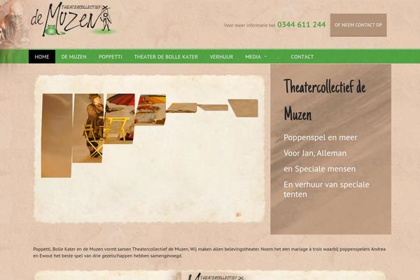 muzen.nl site used Everdesign