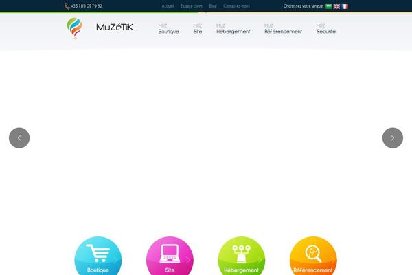 muzetik.com site used Muzetik