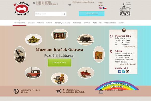 muzeumhracekostrava.cz site used Muzeum