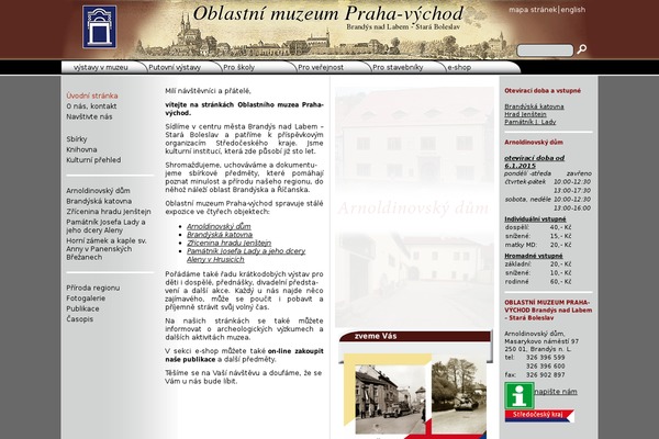 muzeumompv.cz site used Muzeum
