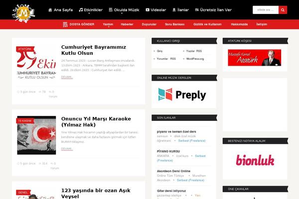 Frog-wp theme site design template sample