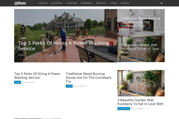 NewsPaper theme site design template sample