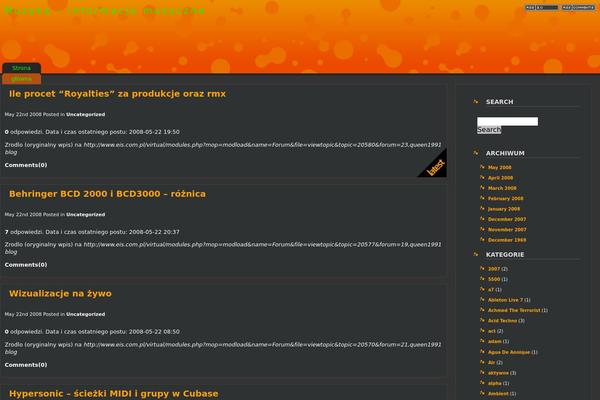 muzykawnecie.net site used Fluidityrs