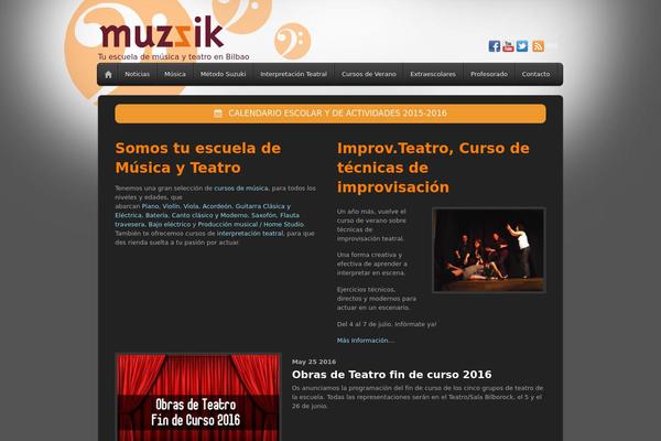 muzzik.es site used iTheme2