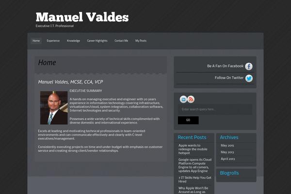 Teal theme site design template sample