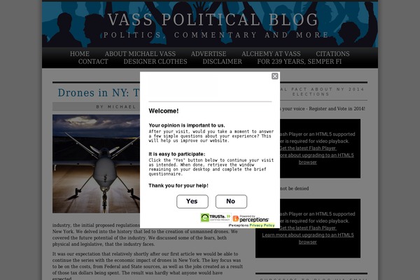 mvass.com site used Social-blog