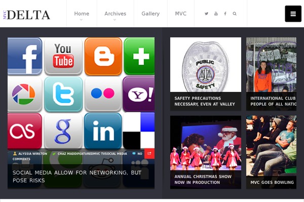 Site using FitVids for WordPress plugin