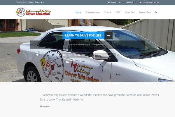 mvde.com.au site used Driveme