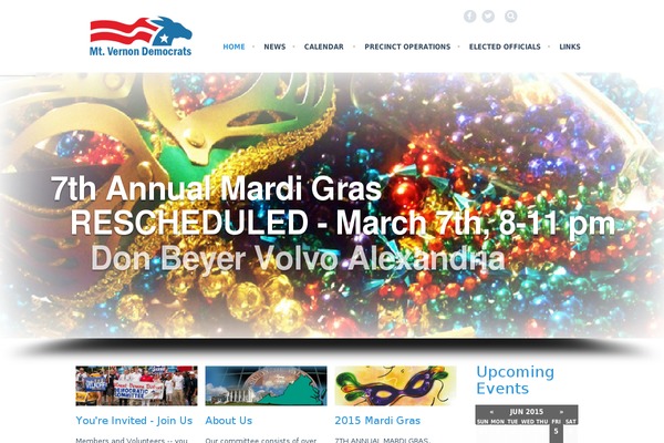 Rocco theme site design template sample