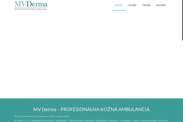 mvderma.com site used Priority