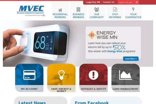 mvec theme websites examples