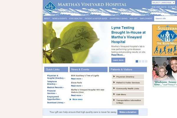 mvhospital.com site used Mv
