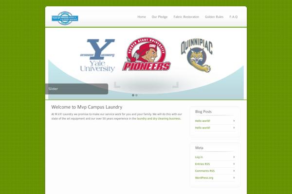 Ecobiz theme site design template sample