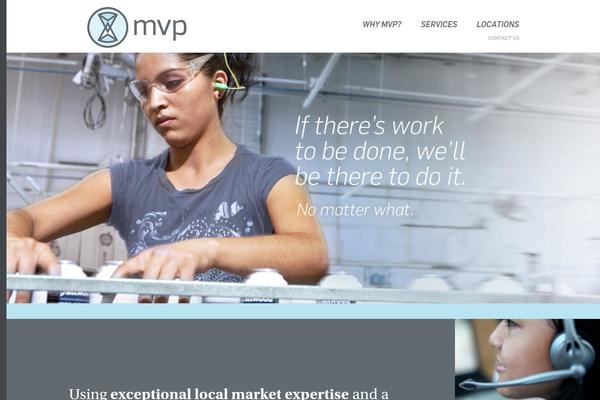 Mvp theme site design template sample
