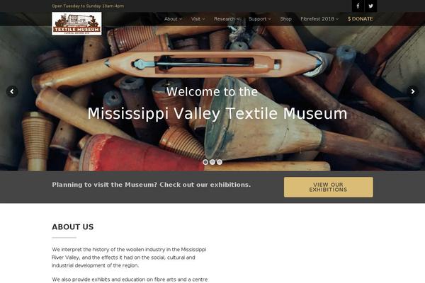 Vestige theme site design template sample