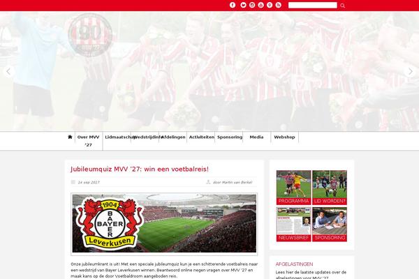 Modernize v3 theme site design template sample
