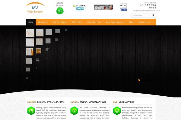 mvwebsolution.com site used Mv