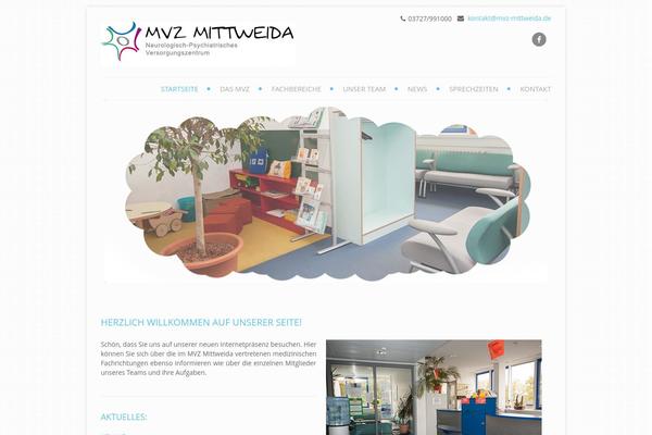 Medicare theme site design template sample