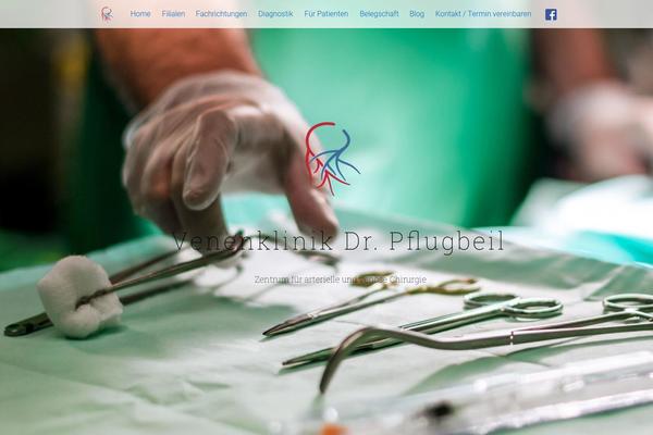 Tesseract theme site design template sample