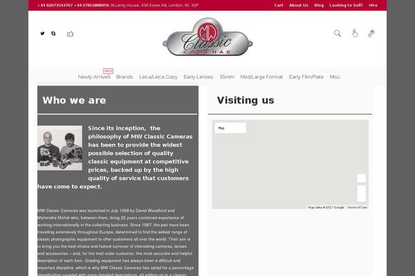 Atelier theme site design template sample
