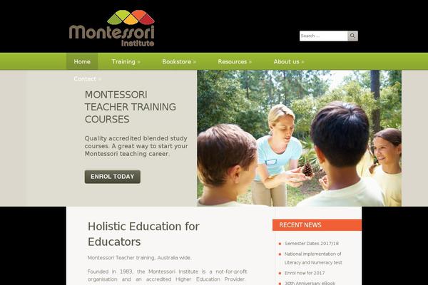 mwei.edu.au site used Mwei_theme