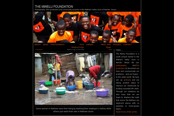 mwelu.org site used Linstar