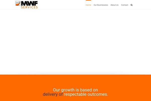 Avada theme site design template sample