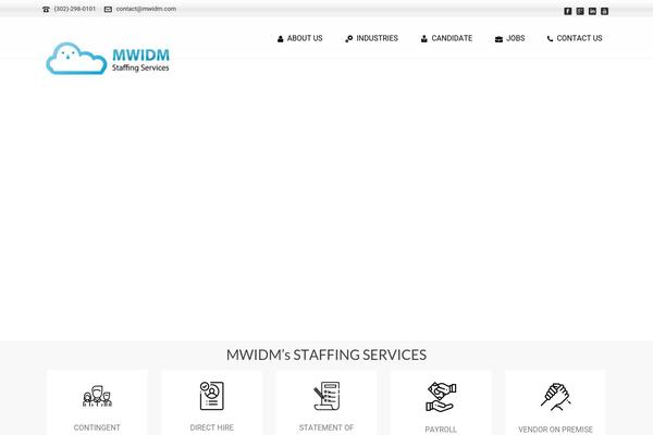 mwidm.com site used Jupiter