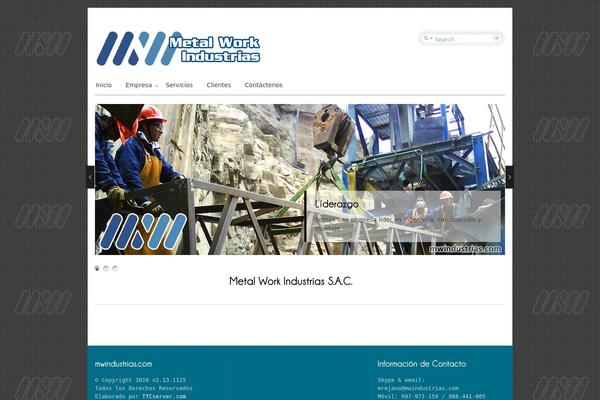 Cloriato theme site design template sample