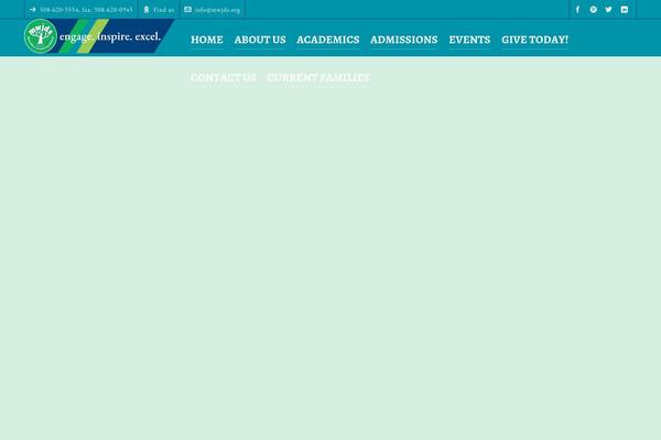 Highend theme site design template sample