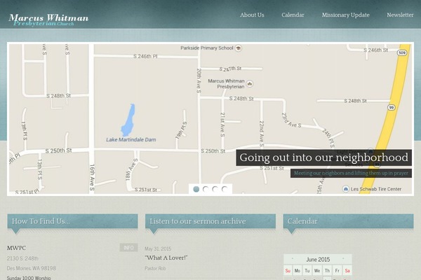 Antioch theme site design template sample