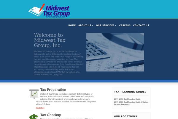 Coffee Break theme site design template sample