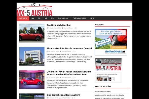 Bueno theme site design template sample