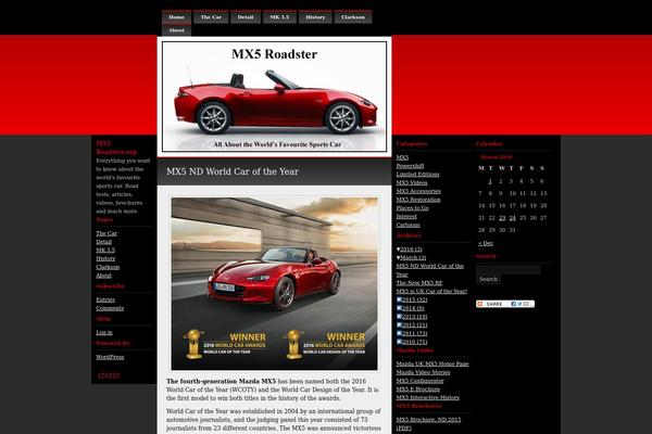 Site using Collapsing Archives plugin