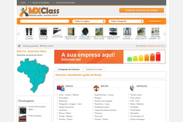 ClassiPress theme site design template sample