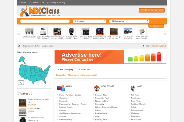 ClassiPress theme site design template sample