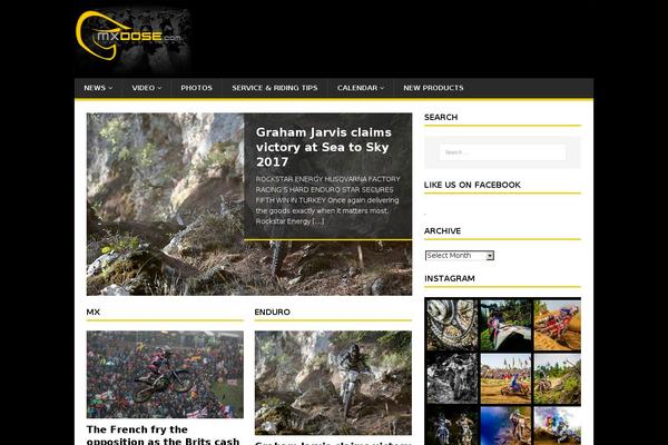 Site using jQuery Colorbox plugin