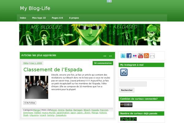 my-bloglife.com site used zeeSynergie