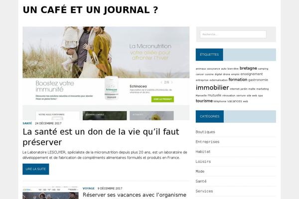 MH Newsdesk lite theme site design template sample