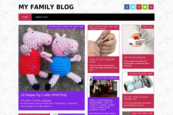 Surfarama theme site design template sample