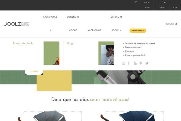 my-joolz.es site used Joolz