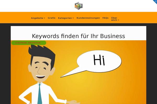 Site using Cornerstone plugin