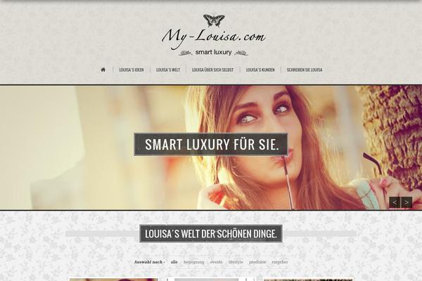 Hanna theme site design template sample