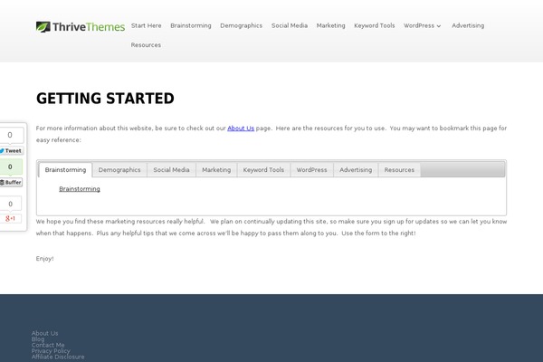 Ignition theme site design template sample