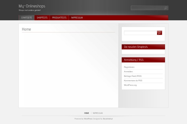 Twentyseventeen-child theme site design template sample