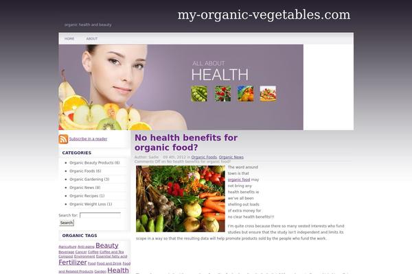 Ihealth theme site design template sample