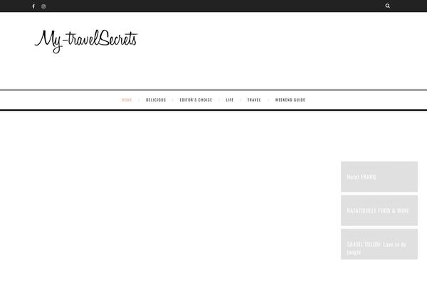 Amory theme site design template sample